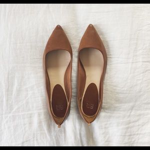 BP. Pointed Toe Cognac Flats ❤️